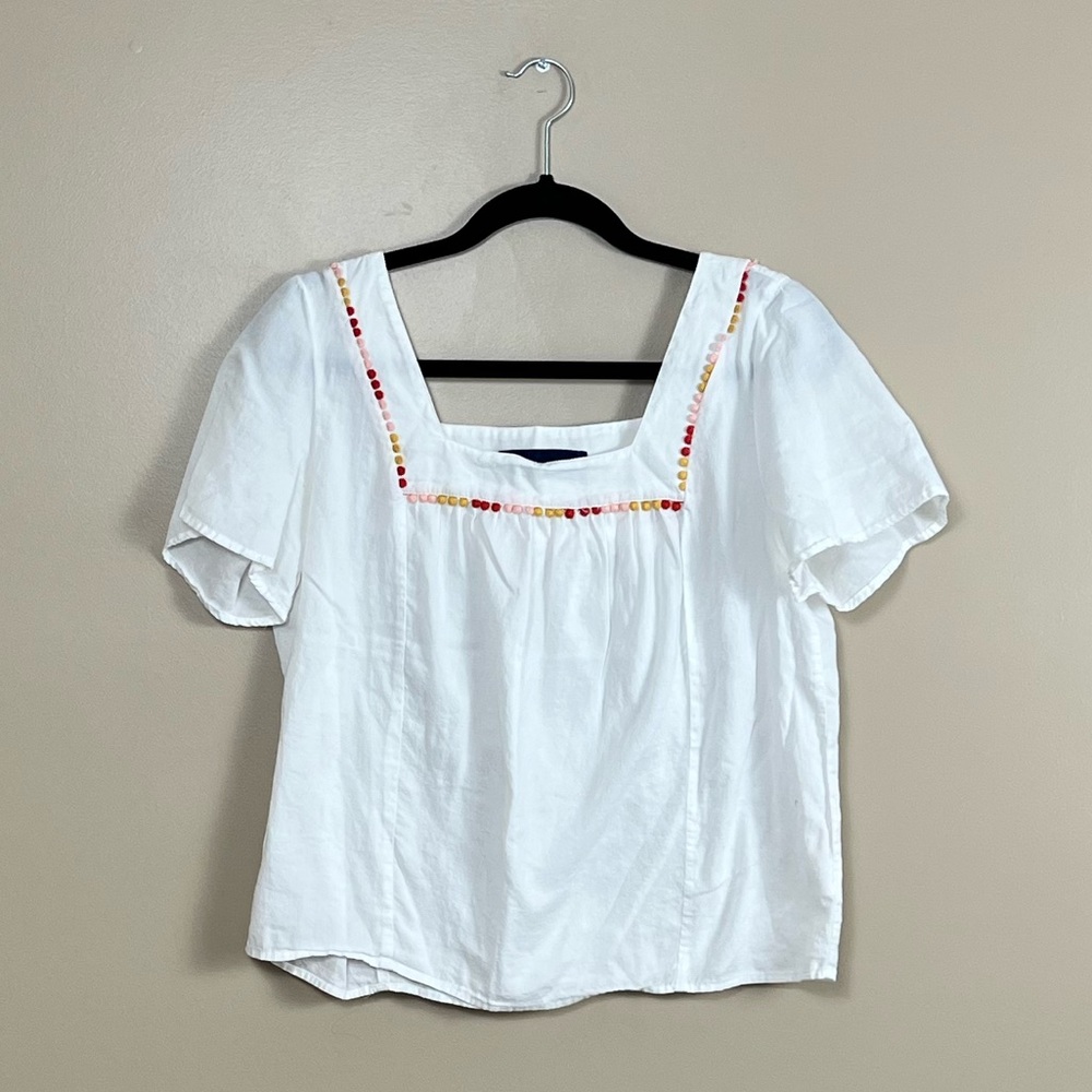 Sold Blue Rain Cotton Top